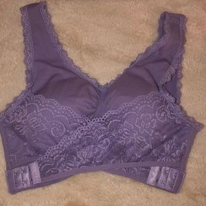 Lavender Lace Padded Bra